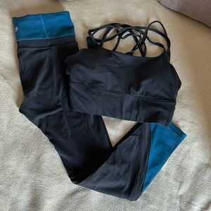 Athleta sports bra and leggings set - Small
